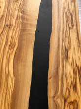 Load image into Gallery viewer, Olive Wood w/Resin Boards - Black Resin 18x9x.05