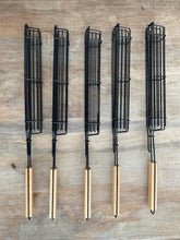 Load image into Gallery viewer, Beech Wood BBQ Skewer / Kabob Basket