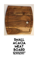 Load image into Gallery viewer, Single Small Acacia Meat Board
