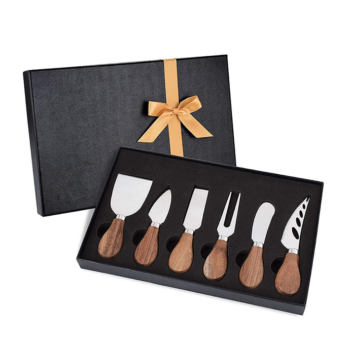 Acacia 6 Piece Cheese Knife Set