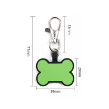 Load image into Gallery viewer, Silicone Bone Pet Tag
